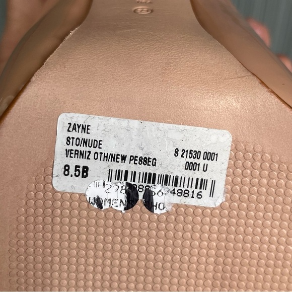 Shutz Nude Zayne Platform Mary Janes 8.5 - Picture 10 of 11